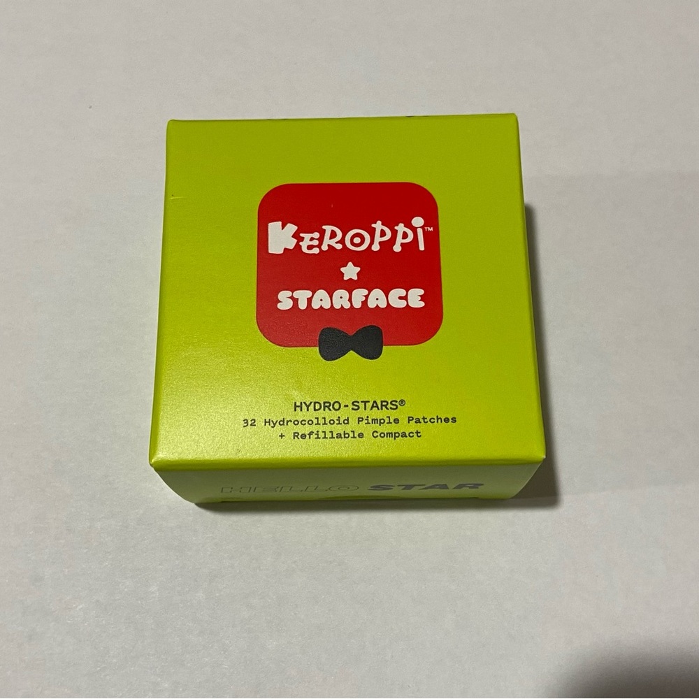 Starface X Sanrio Keroppi Hydro-Stars 32 Hydrocolloid Pimple Patches + Compact